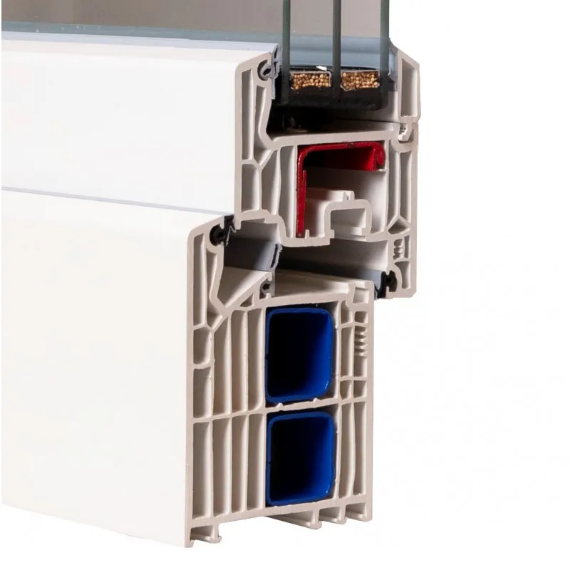 VEKA Softline 82: Veka Softline 82MD, Blendrahmen 106mm